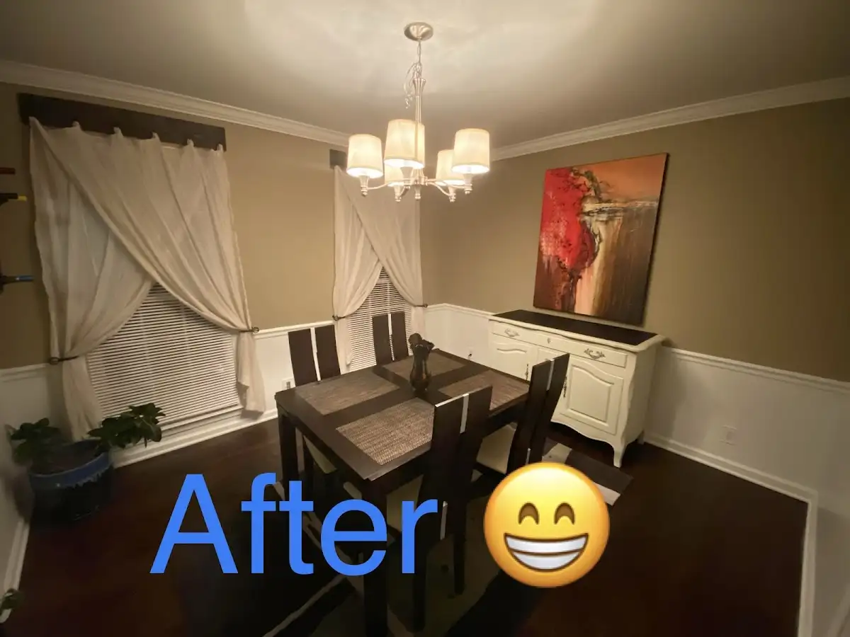 Professional dining room restoration after water damage in Hood River