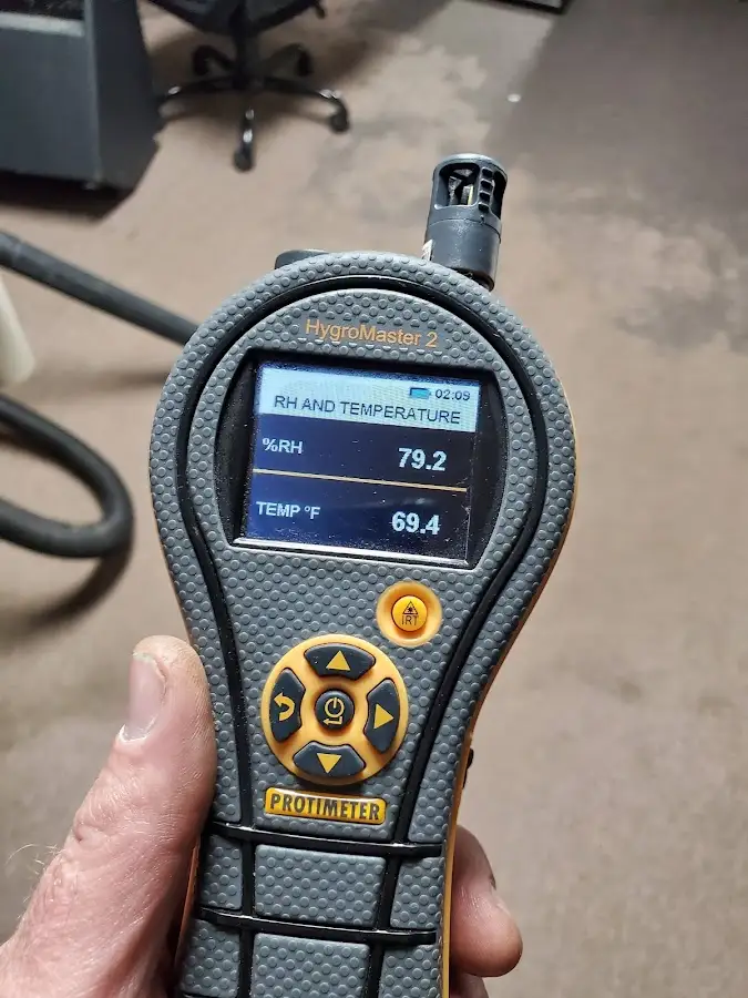 Moisture meter humidity assessment for Mold Remediation & Removal in Hood River